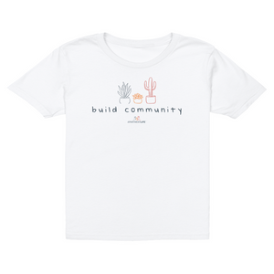 Build Community Succulents Youth Tee (multiple colors)