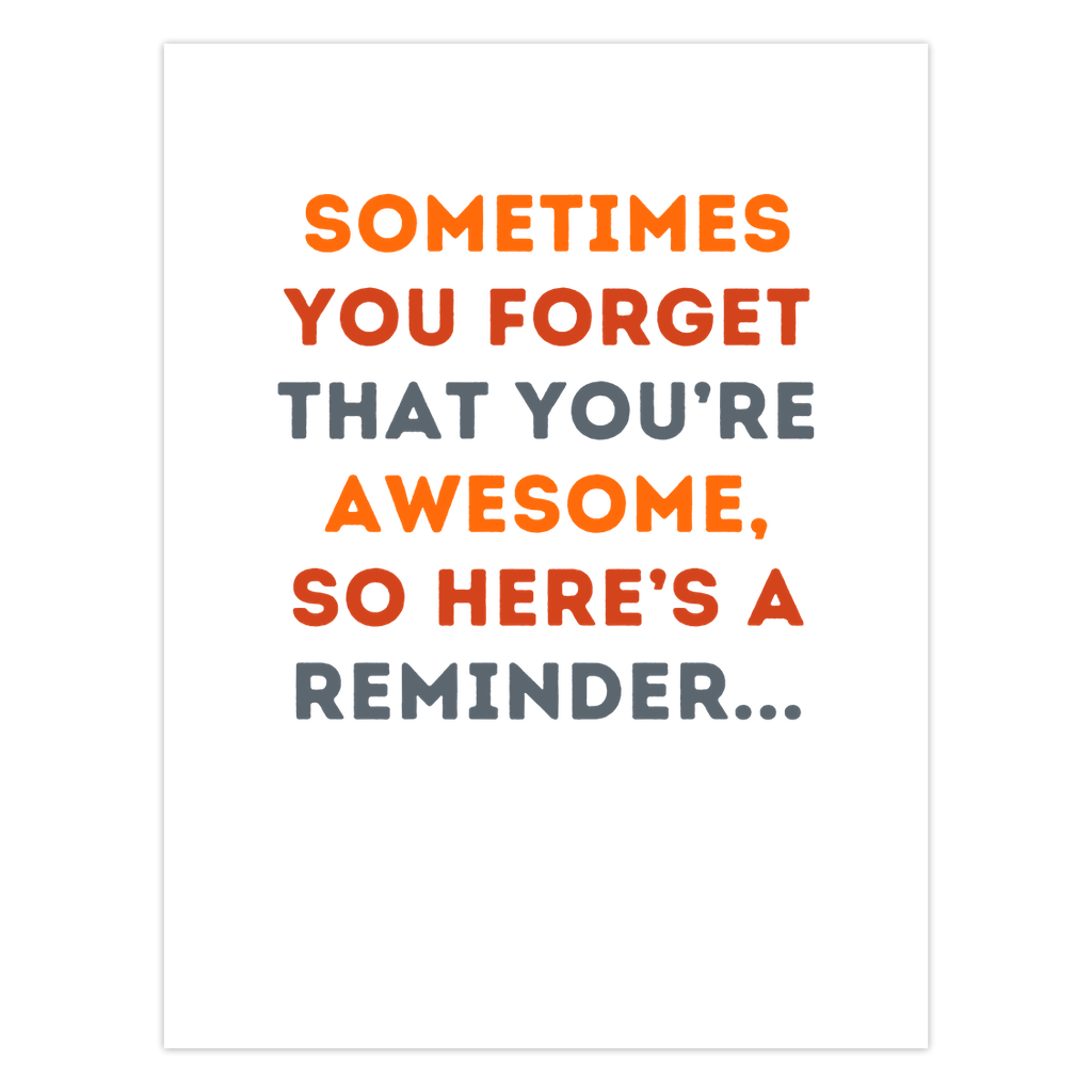 Sometimes You Forget Cards – Apartment Life SWAG Store