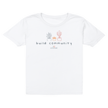 Load image into Gallery viewer, Build Community Succulents Youth Tee (multiple colors)