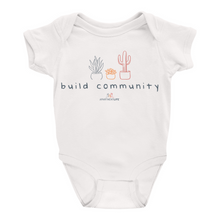 Load image into Gallery viewer, Build Community Succulents Onesie (multiple colors)