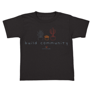 Build Community Succulents Toddler Tee (multiple colors)