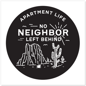 Neighbor Stickers (Pack of 4)