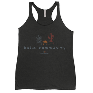 Build Community Succulents Women's Tank Top