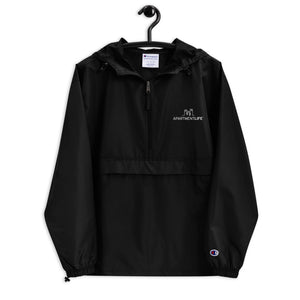 Apartment Life Logo Embroidered Champion Packable Jacket