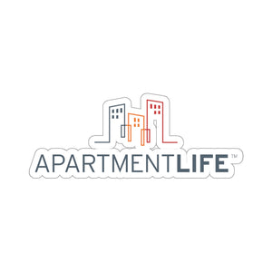 Apartment Life Logo Sticker