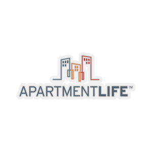 Apartment Life Logo Sticker